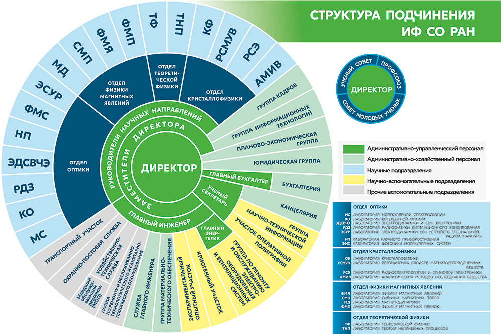 структура института