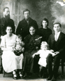 Фото семьи Киренских. 1927 г.